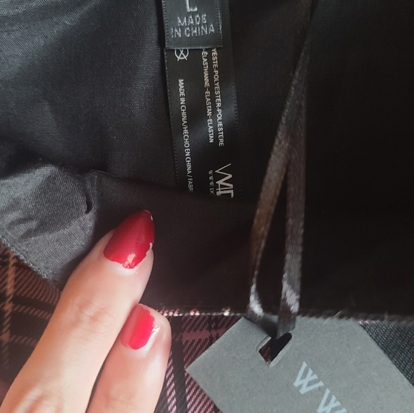 Sold CHARM SCHOOL DROPOUT PLAID SKIRT - Picture 2 of 8